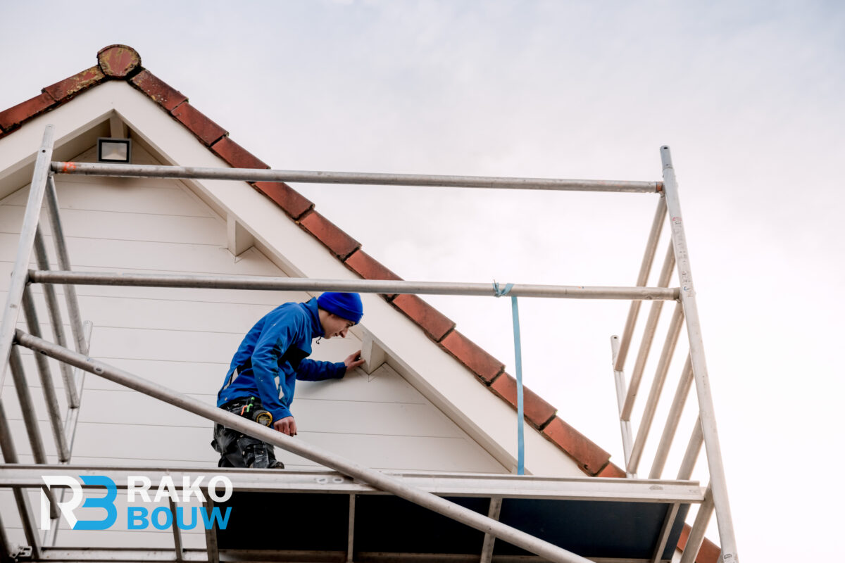 Gevelbekleding, renovatie en verbouwing woonhuis rako bouw