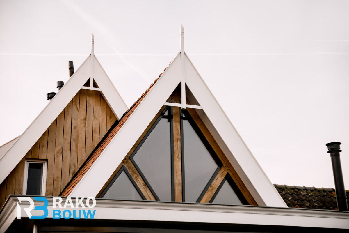 Woning verbouwing totaal met overkapping en aanbouw Rako bouw