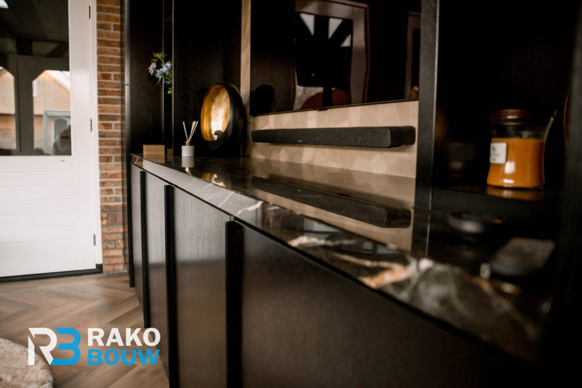 Woning verbouwing totaal met overkapping en aanbouw Rako bouw