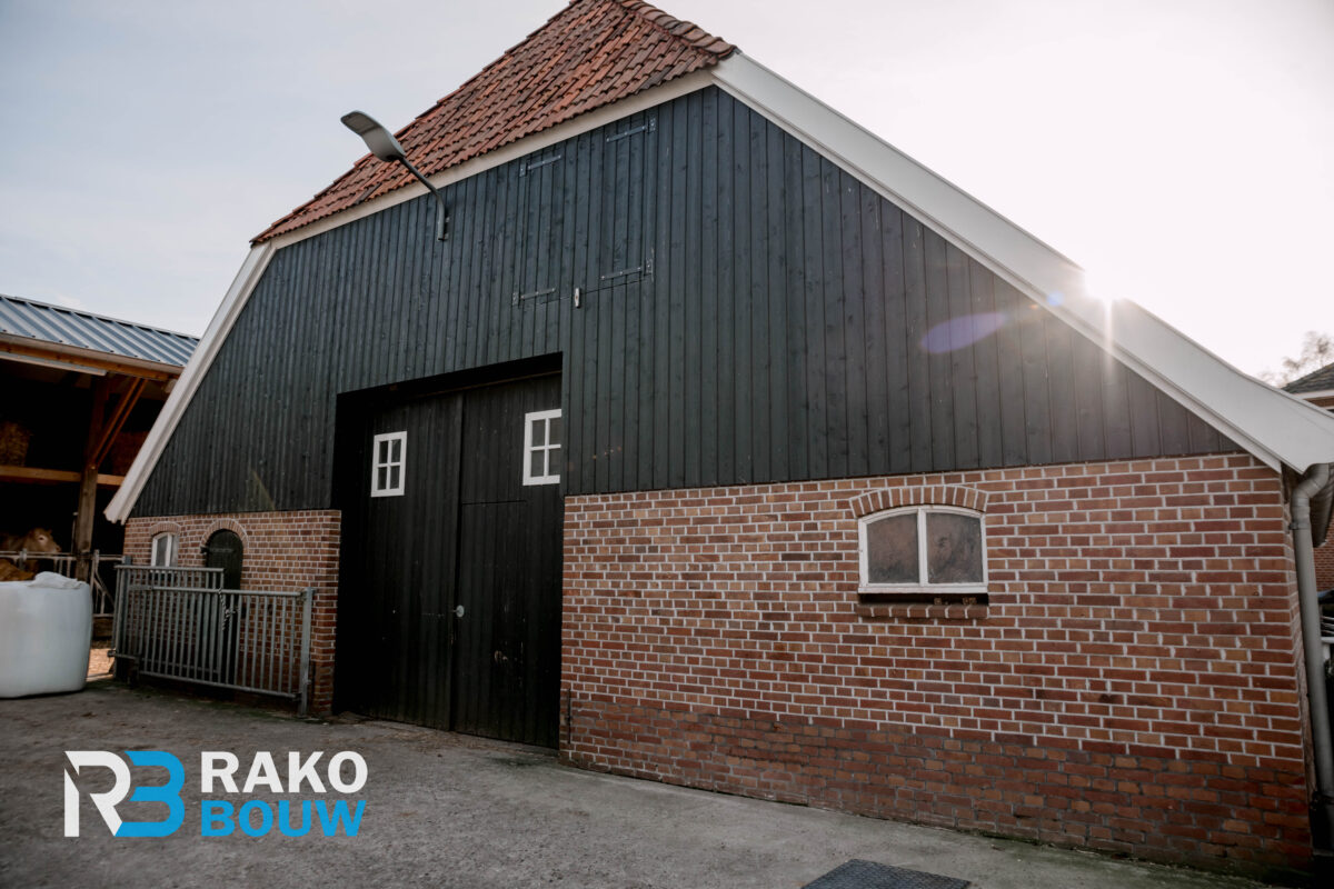 Boerderij, buitenleven, Twente, oost Nederland rako bouw