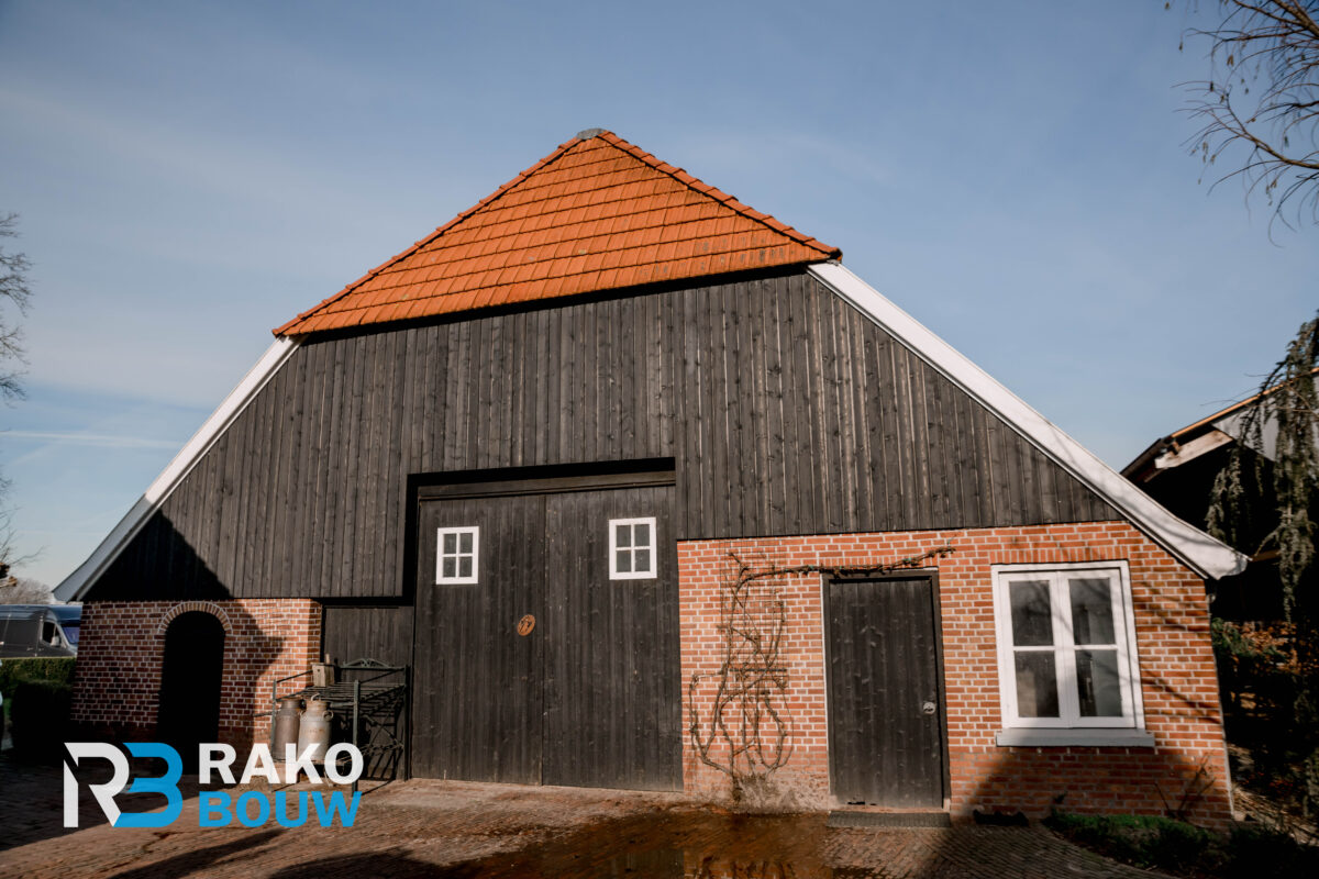 Boerderij, buitenleven, Twente, oost Nederland rako bouw